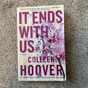 It Ends With Us Paperback Book by Colleen Hoover